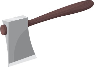 Axe illustration clipart