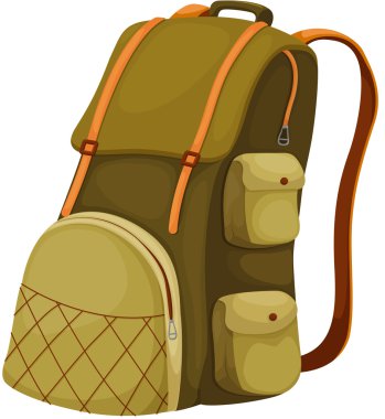 Backpack clipart