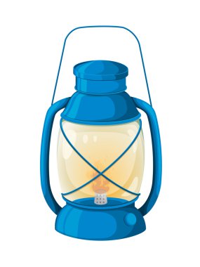 Camping lamp clipart