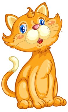 Cute cat clipart