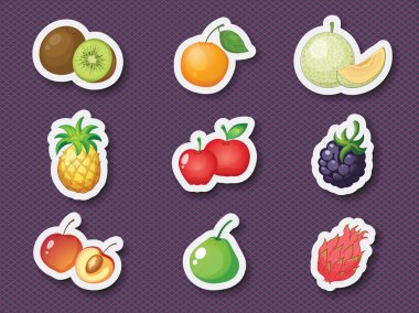 Mixed fruit clipart