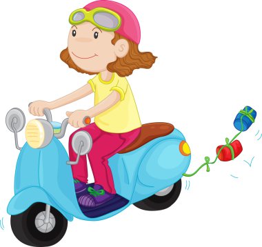 motorbike clipart