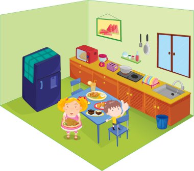 kitchen clipart