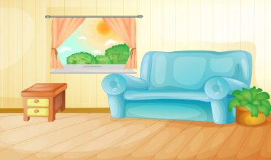 Living room clipart