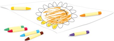 crayons clipart