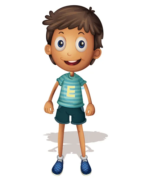 Illustration 3D d'un garçon — Image vectorielle