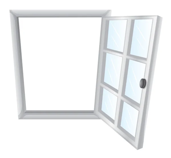 Rámec jednoho okna — Stockový vektor