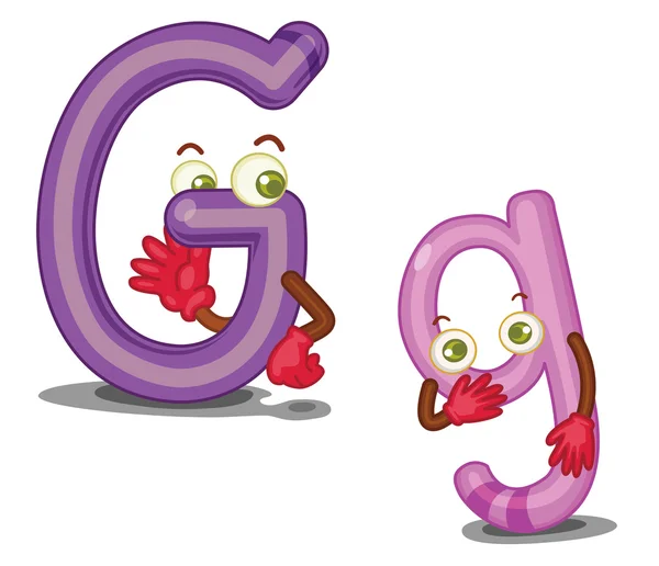 La lettre G — Image vectorielle