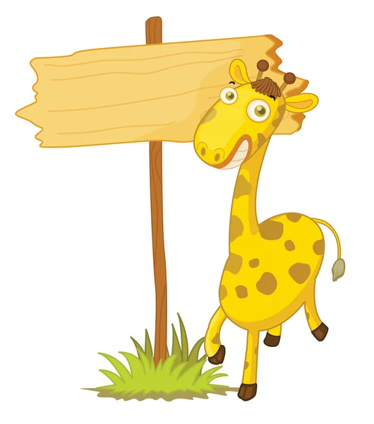 Giraffee — Stockový vektor