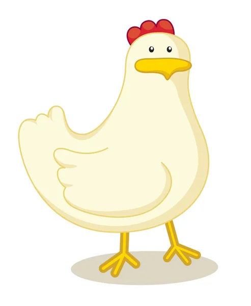 Ilustrație de găină — Vector de stoc
