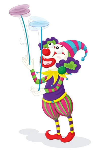 Serie clown — Vettoriale Stock