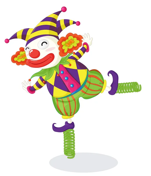 Serie clown — Vettoriale Stock