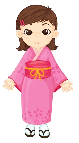 Японская девушка — стоковый вектор