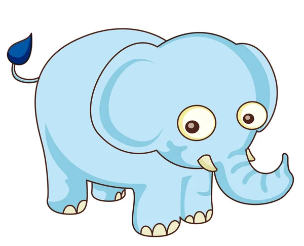 Roztomilý slon — Stockový vektor