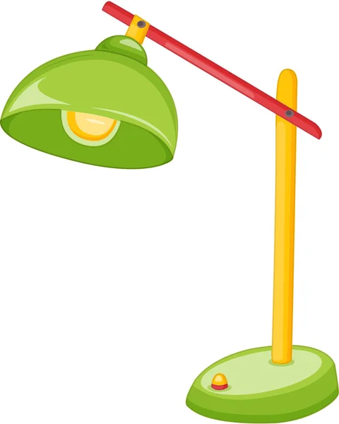 Stolní lampa — Stockový vektor