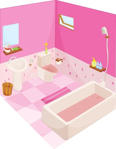 Salle de bain — Image vectorielle