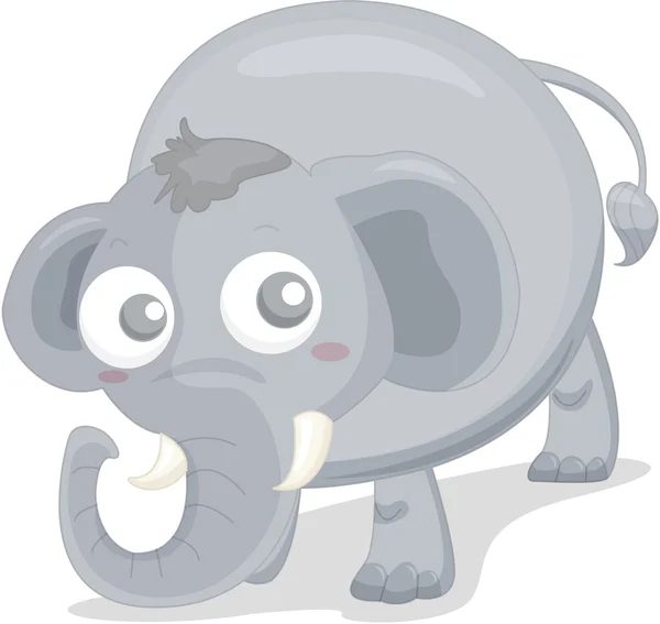 Éléphant — Image vectorielle
