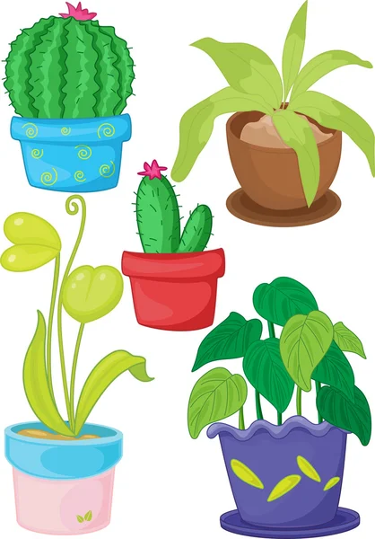 Varias plantas — Archivo Imágenes Vectoriales