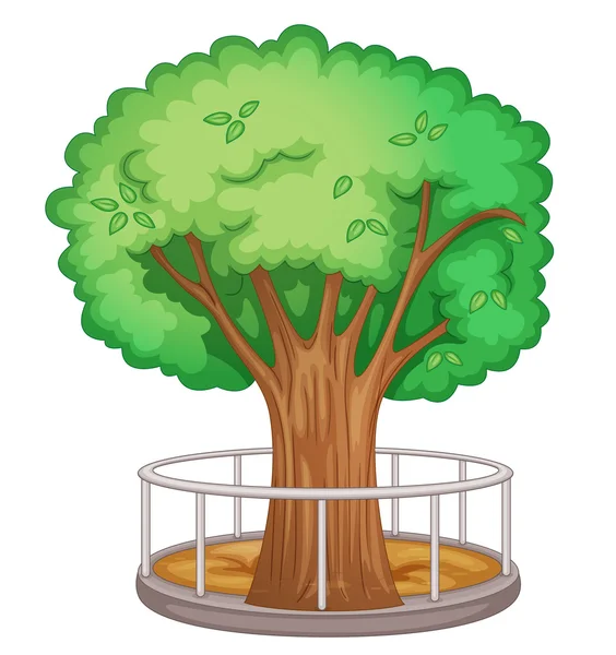 Elemento árvore — Vetor de Stock