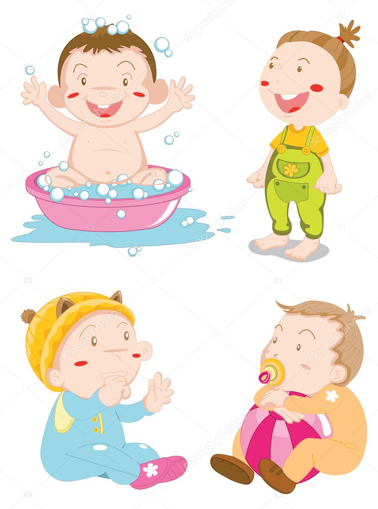 Growing up Stock Vector by ©interactimages 10278337