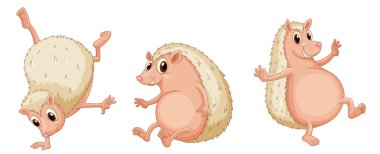 Hedgehogs clipart