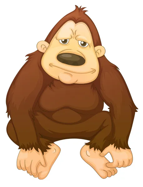 Gorila — Vetor de Stock