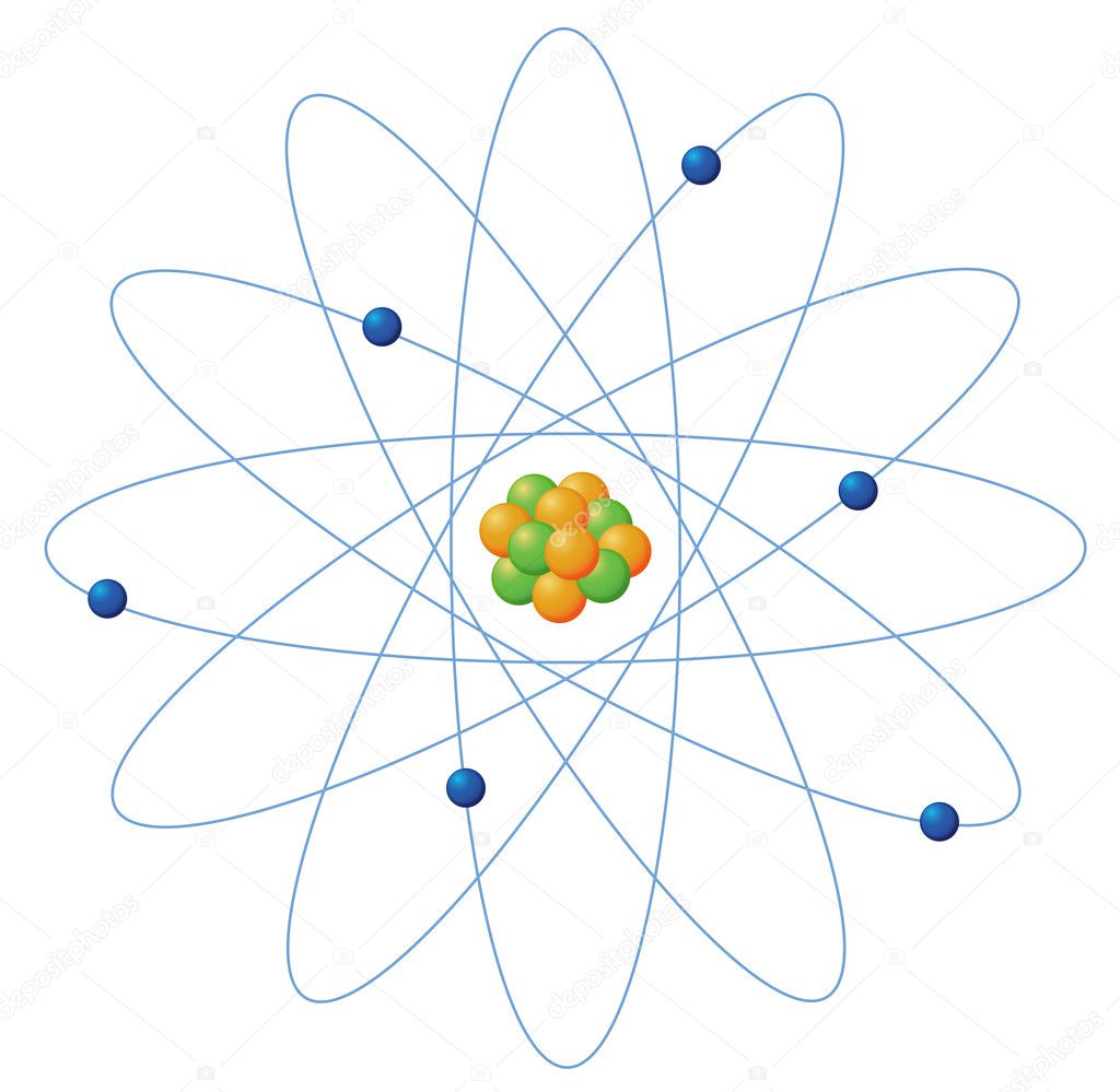 原子的结构示意图图片