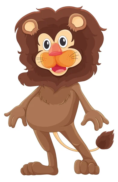 Monsieur le lion — Image vectorielle