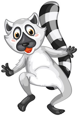 Mr Lemur clipart