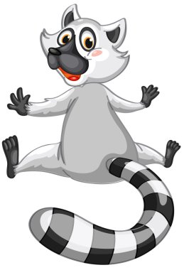 Mr Lemur clipart