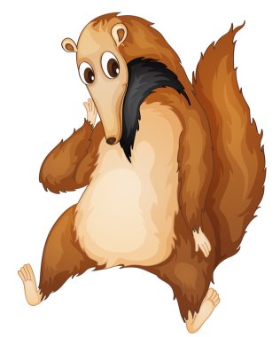 mr anteater clipart