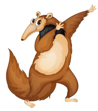 mr anteater clipart