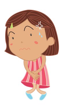 little girl clipart