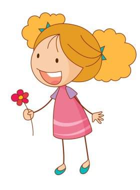 flower girl clipart