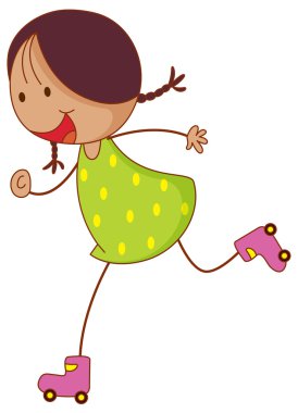 Simple kid clipart