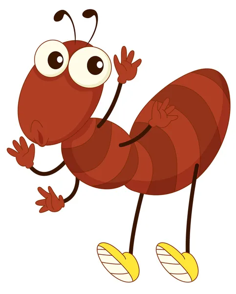 Simple insect — Stock Vector