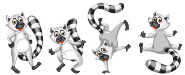 lemurs clipart