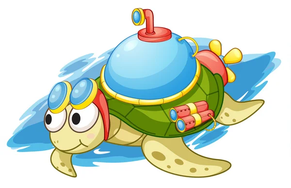 Turbo želva — Stockový vektor