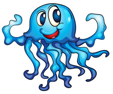 Jellyfish clipart