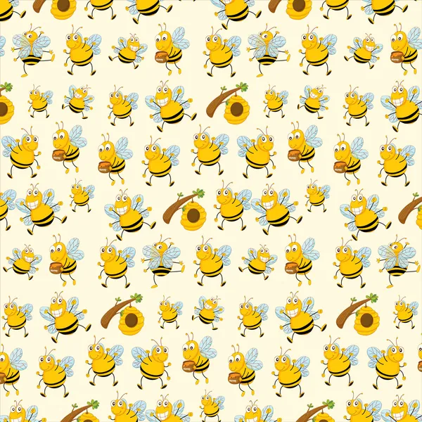 Papel de abeja — Archivo Imágenes Vectoriales