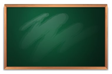 Blank blackboard clipart