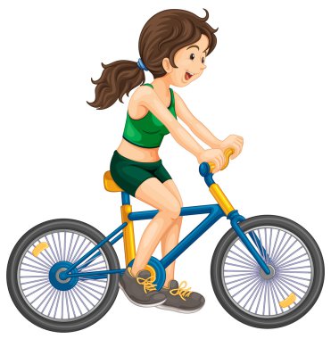 Cycling clipart