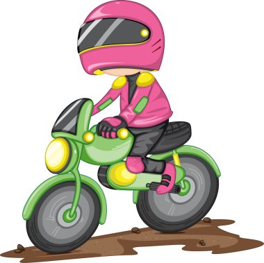 A rider clipart