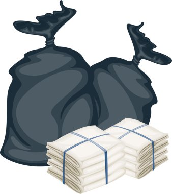 Two Bags clipart