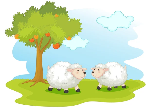 stock vector Sheep