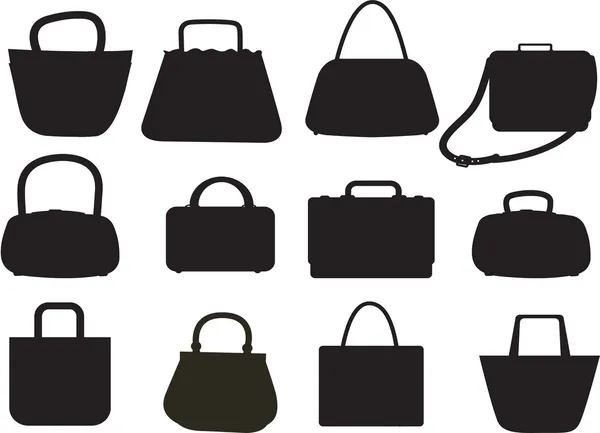 Varities of Handbags — Stock Vector