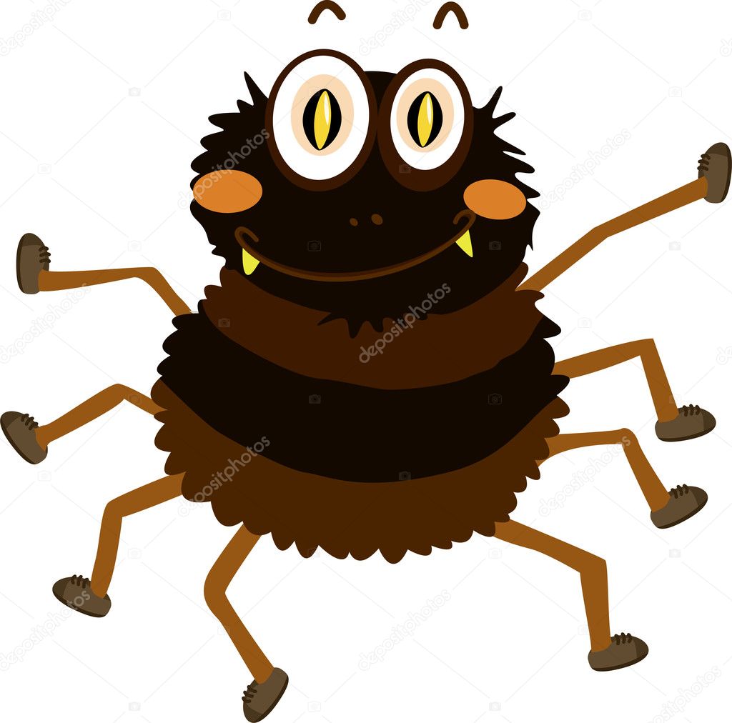 A spider Stock Vector by ©interactimages 9960982