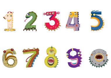 numbers clipart