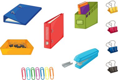 stationary clipart