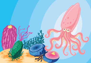 sea animals clipart